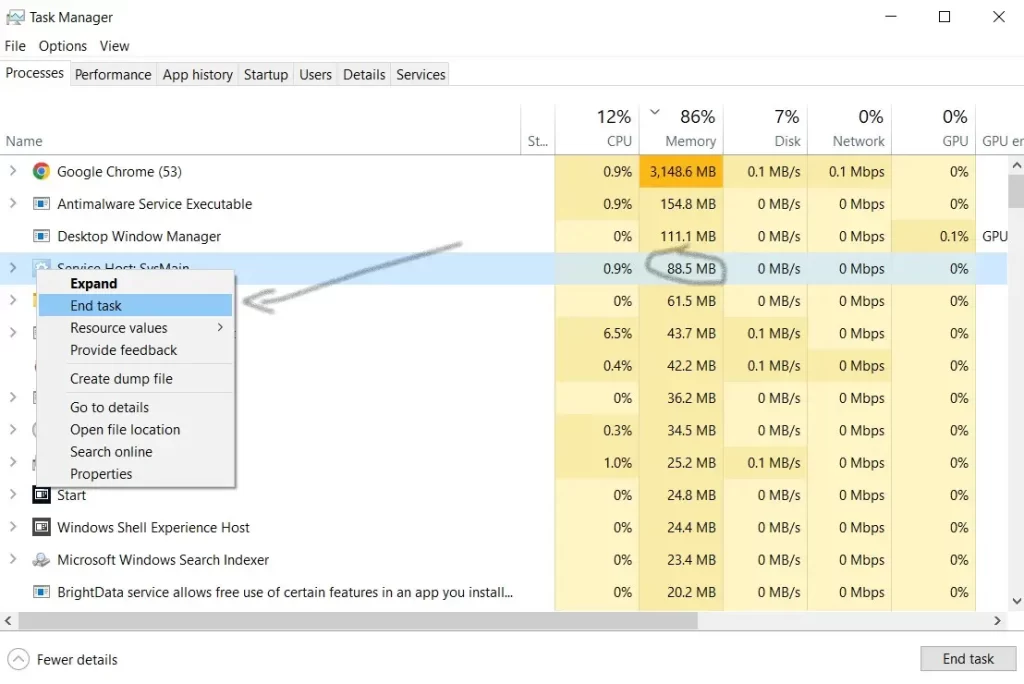 Eliminate Conflicting Programs by Ending Task to fix error 0x0 0x0 - Tech Arbiters