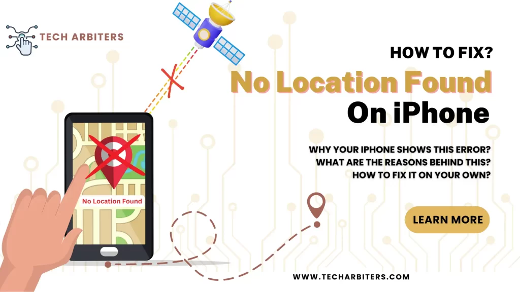 No Location Found on iPhone