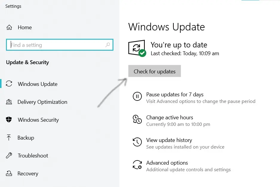 Update Windows to fix error 0x0 0x0 - Tech Arbiters