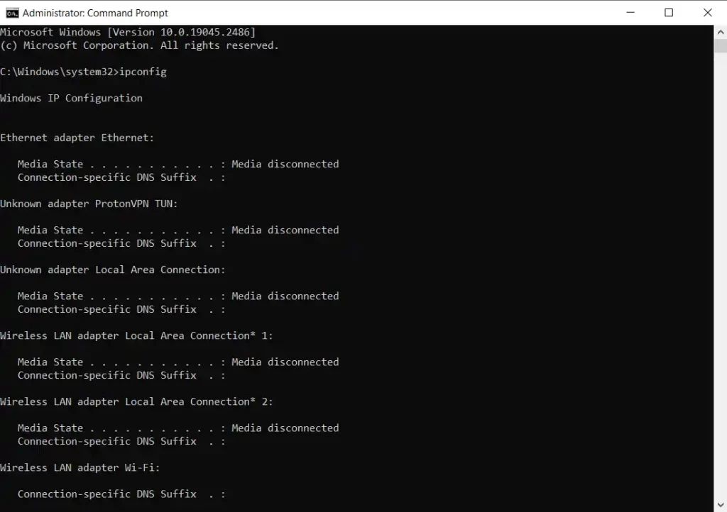 Check for IP Conflicts in the Windows Commant Prompt
