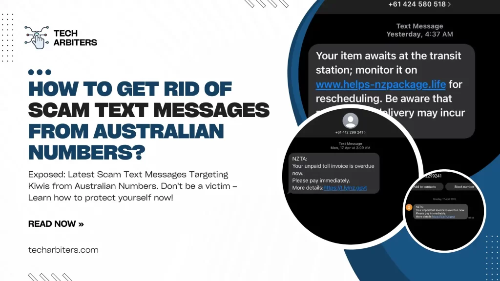 How to get Rid of Scam Text Messages from Australian Numbers